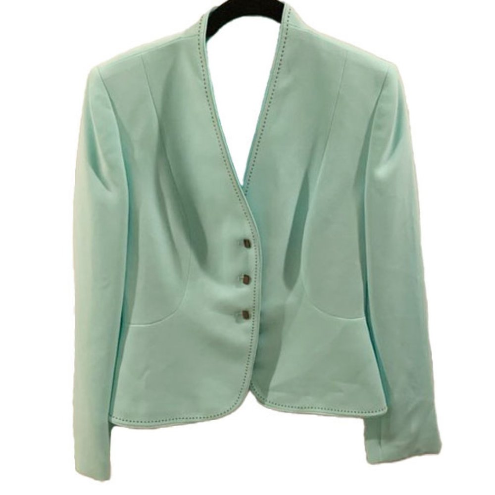 Light Mint Green Women's Tailored Blazer